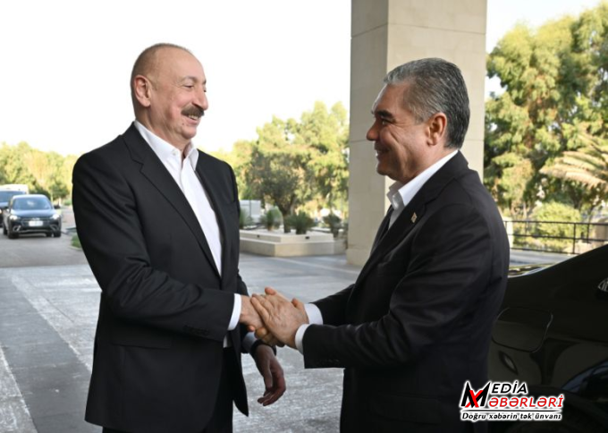 İlham Əliyev və Qurbanqulu Berdiməhəmmədov “Sea Breeze”də olublar - FOTOLAR İlham Əliyev və Qurbanqulu Berdiməhəmmədov “Sea Breeze”də olublar - FOTOLAR