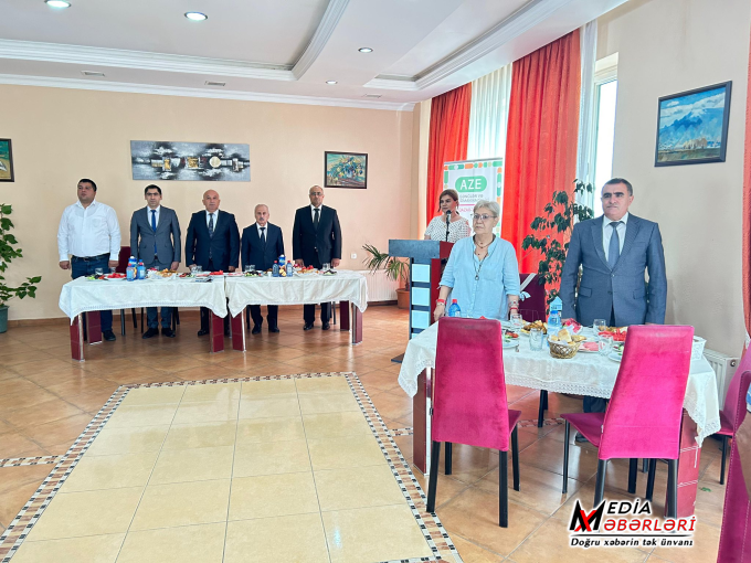 Qazaxda milli mətbuatın 150 illiyi qeyd olunub - FOTOLAR Qazaxda milli mətbuatın 150 illiyi qeyd olunub - FOTOLAR