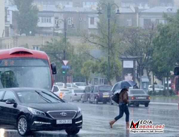 Yağıntılı hava şəraiti nə vaxtadək davam edəcək? - Faktiki hava şəraiti açıqlandı Yağıntılı hava şəraiti nə vaxtadək davam edəcək? - Faktiki hava şəraiti açıqlandı