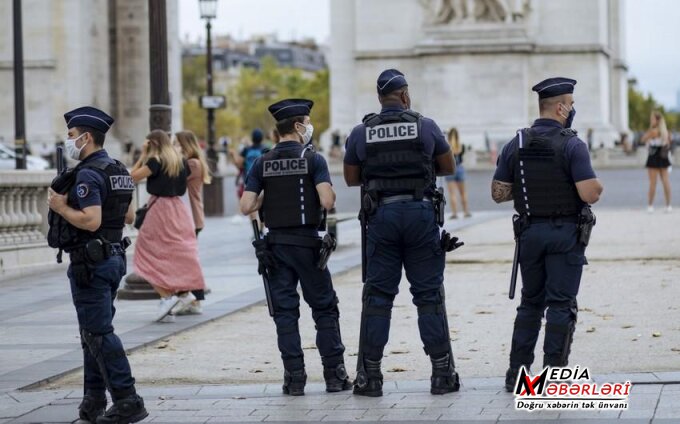 Fransa polisi ermənilərin 8 nəfərlik aksiyasını dağıdıb