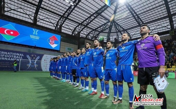 Azərbaycan minifutbol millisi dünya çempionatına qələbə ilə başlayıb