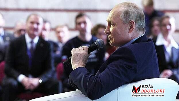 “KRIMLA BAĞLI ADDIM ATMAQ HEÇ KİMİN AĞLINA GƏLMƏZDİ” - Putin Ukraynaya qarşı müharibəni niyə başladığını açıqladı