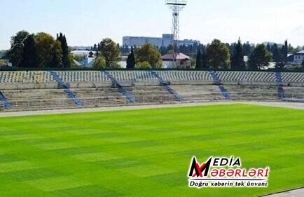 "Kəpəz"in stadionunda yanğın oldu - Foto