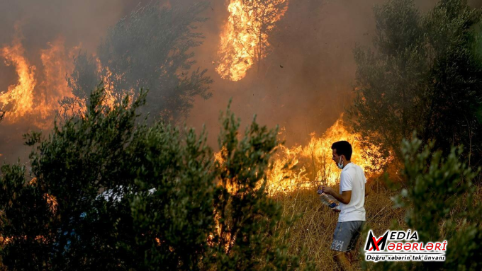 Türkiyədə yanğın: 4 əyalətdən 4 min sakin təxliyə edildi