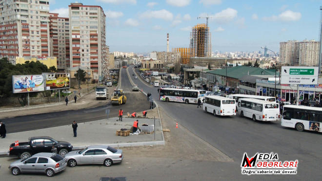 Bakıda bu yol da tam bağlanır