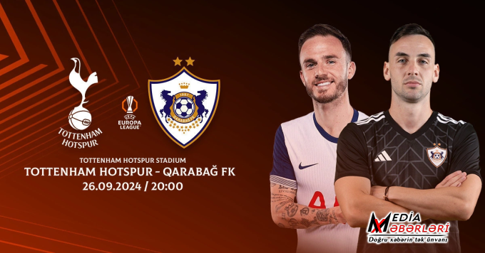 UEFA Avropa Liqası: "Qarabağ" "Tottenhem"ə qarşı