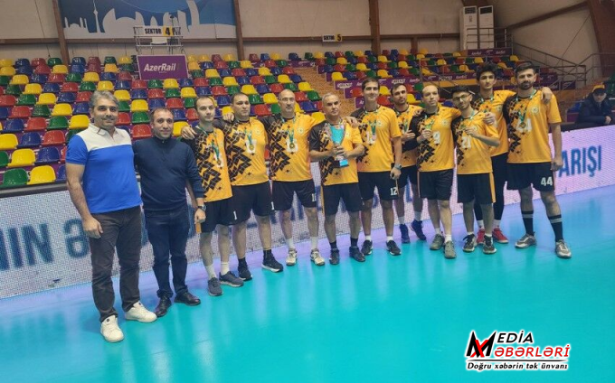 FHN-in kişilərdən ibarət voleybol komandası yarışın çempionu oldu