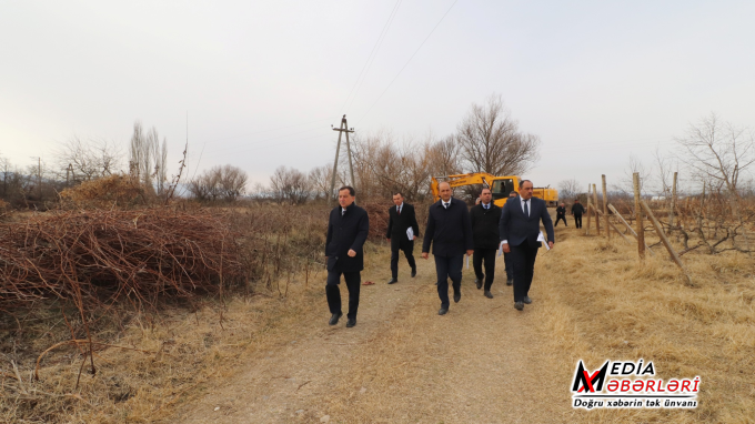 İcra başçısı bu gün kəndlərdə arx və kanallarda aparılan təmizlik işləri ilə tanış olub