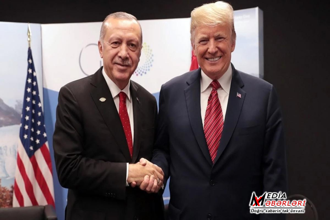 Ərdoğan və Tramp Ukrayna və Yaxın Şərq mövzularını müzakirə ediblər Ərdoğan və Tramp Ukrayna və Yaxın Şərq mövzularını müzakirə ediblər