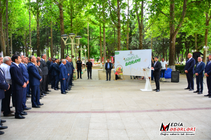 Ağstafada  Məhsul bayramı keçirilib - FOTOLAR