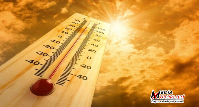Bu tarixdən temperatur yüksələcək Bu tarixdən temperatur yüksələcək