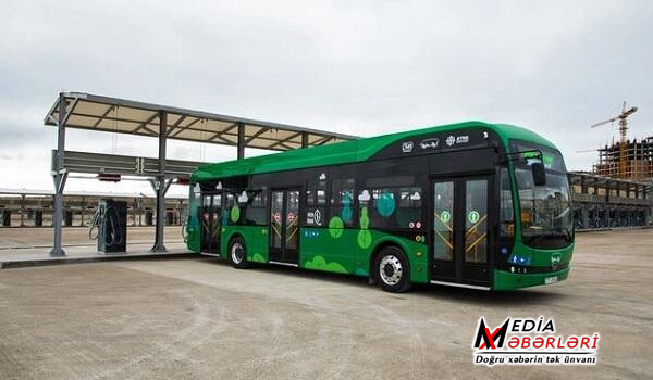 Naxçıvana yeni elektrikli avtobuslar gətirilir Naxçıvana yeni elektrikli avtobuslar gətirilir
