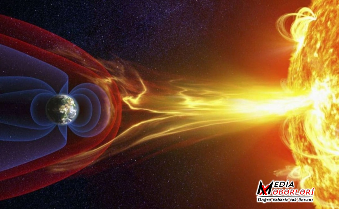 Güclü geomaqnit qasırğası Yerə yaxınlaşır Güclü geomaqnit qasırğası Yerə yaxınlaşır