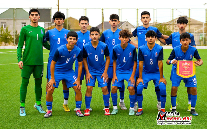 U-15 millimiz Monteneqro yığması ilə heç-heçə etdi