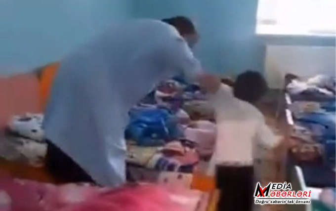 Bağçada azyaşlıya şiddət göstərildi Bağçada azyaşlıya şiddət göstərildi