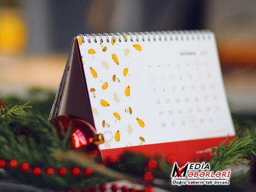 5 gün ardıcıl qeyri-iş günü olacaq - Tarixlər 5 gün ardıcıl qeyri-iş günü olacaq - Tarixlər