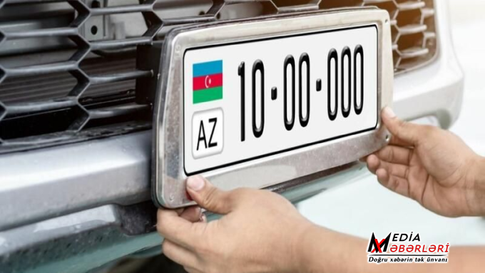 Bahalı nömrələrin satışı ilə məşğul olanlara xəbərdarlıq - VİDEO