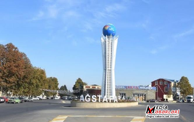 Ağstafada aparılan abadlıq işləri - FOTOLARDA