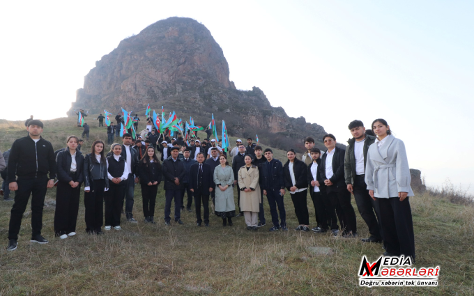 Qazaxda “Vətənə sevgi, təbiətə qayğı, tarixə ehtiram” adlı yürüş və ağacəkmə aksiyası keçirilib