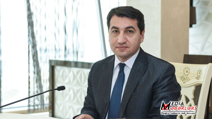 Hikmət Hacıyev: "Biz müharibəni qazandıq, indi də gəlin, sülhü qazanaq"