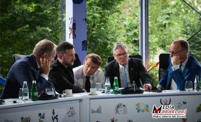 Avropa liderləri Zelenskini bununla razılaşmamağa çağırır Avropa liderləri Zelenskini bununla razılaşmamağa çağırır