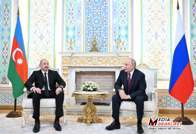 Putin Prezident İlham Əliyevə zəng etdi