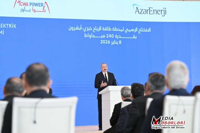 İlham Əliyev: "Son beş il ərzində Qarabağda və Şərqi Zəngəzurda dövlət vəsaiti hesabına 40-a yaxın kiçik su elektrik stansiyası inşa etmişik"