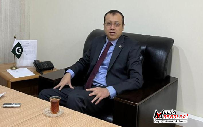 “PAKİSTAN MÜDAFİƏ SEKTORUNDA AZƏRBAYCANLA TƏRƏFDAŞLIQ ETMƏYƏ HƏMİŞƏ HAZIR OLACAQ” – Səfirlə söhbət (FOTO) “PAKİSTAN MÜDAFİƏ SEKTORUNDA AZƏRBAYCANLA TƏRƏFDAŞLIQ ETMƏYƏ HƏMİŞƏ HAZIR OLACAQ” – Səfirlə söhbət (FOTO)