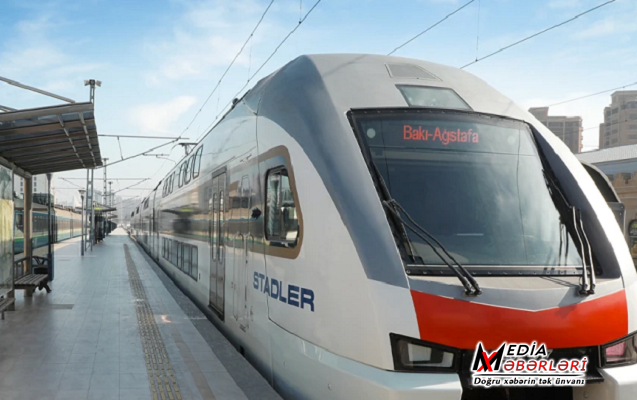 Bakı-Ağstafa-Bakı istiqaməti üzrə əlavə qatar reysləri təyin edilib
