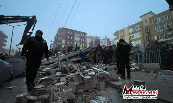 Türkiyədə güclü zəlzələ baş verdi