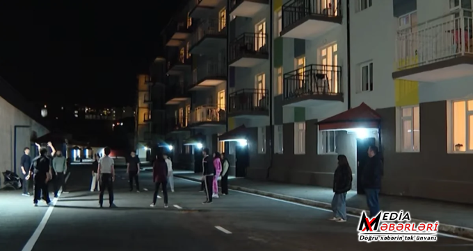 Axşam saatlarında Xankəndidən MARAQLI GÖRÜNTÜLƏR - VİDEO