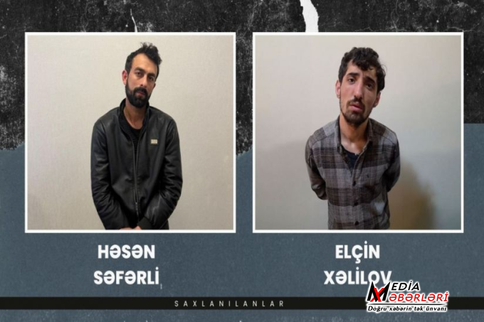 Bakıda avtomobil nömrələrini oğurlayıb sahiblərindən pul tələb edən şəxslər saxlanılıb - VİDEO