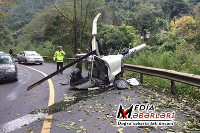 Turistləri daşıyan helikopter qəzaya düşdü: ölənlər var Turistləri daşıyan helikopter qəzaya düşdü: ölənlər var