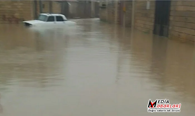 Sulutəpə su altında qaldı