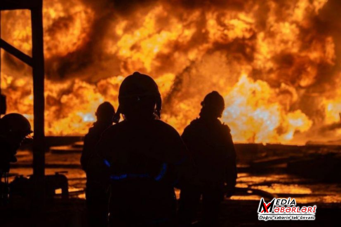 Masallıda ev yanıb, baba və nəvə ölüb