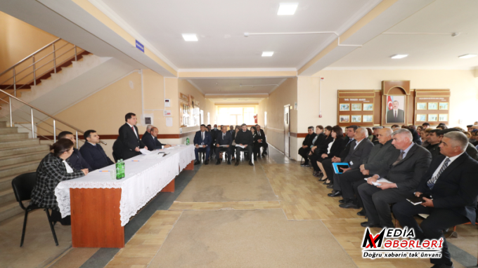 İcra başçısının növbəti səyyar görüşü rayonun Qazaxbəyli kəndində yaşayan sakinlərlə olub