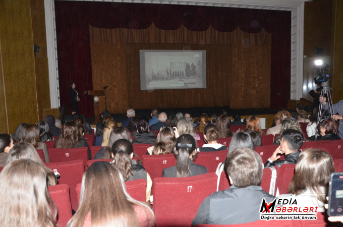 S.Vurğunun 120 illik yubileyinə həsr olunmuş “Şeir kimi ömür” adlı ədəbi-bədii gecə keçirilib