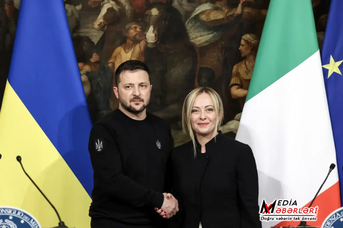 "Ukraynaya dəstək bizim mənəvi borcumuzdur" - Meloni "Ukraynaya dəstək bizim mənəvi borcumuzdur" - Meloni