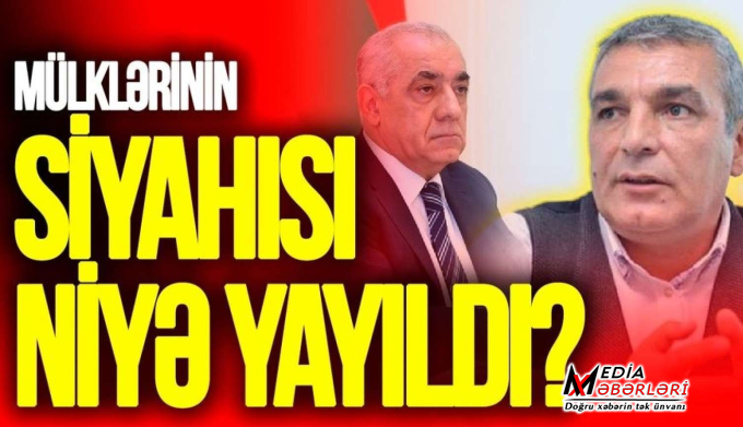 Baş nazirin mülklərinin siyahısı niyə yayıldı? Nəyin davasıdır? - Musavat TV-də sensasiya