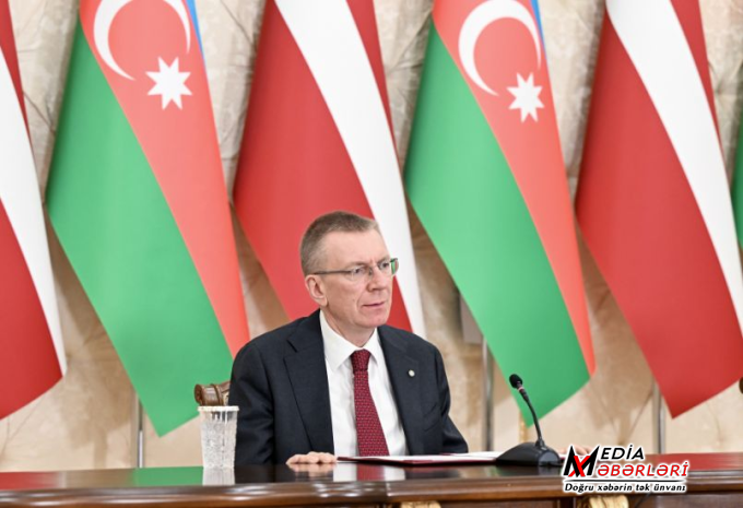 Latviya Prezidenti: Sülh sazişinin imzalanması təkcə region üçün deyil, bütün dünya üçün əhəmiyyətli hadisə olacaq