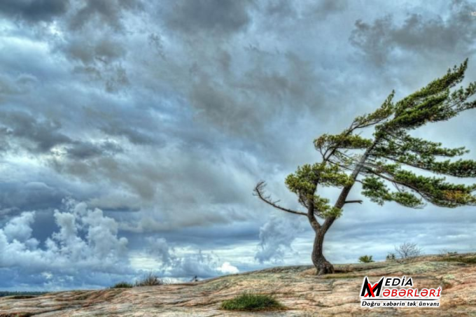 Külək güclənəcək - XƏBƏRDARLIQ