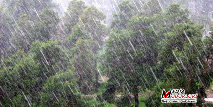 İntensiv yağış yağacaq, dolu düşəcək – Xəbərdarlıq