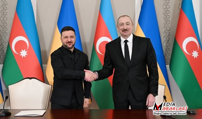 Prezidentlər mətbuata bəyanatlarla çıxış etdi - Foto