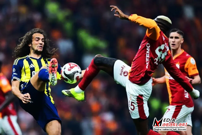 "Qalatasaray" "Fənərbağça"nı üç cavabsız qolla məğlub etdi - Qolların VİDEOLARI