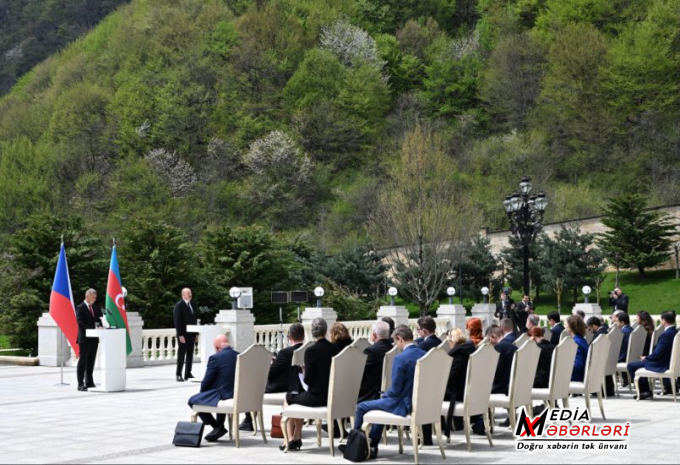 Prezident İlham Əliyev: Çexiya ilə çox fəal siyasi dialoqumuz var
