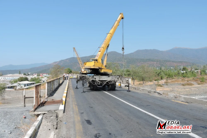 Bakıda dağılan körpü yenidən tikiləcək