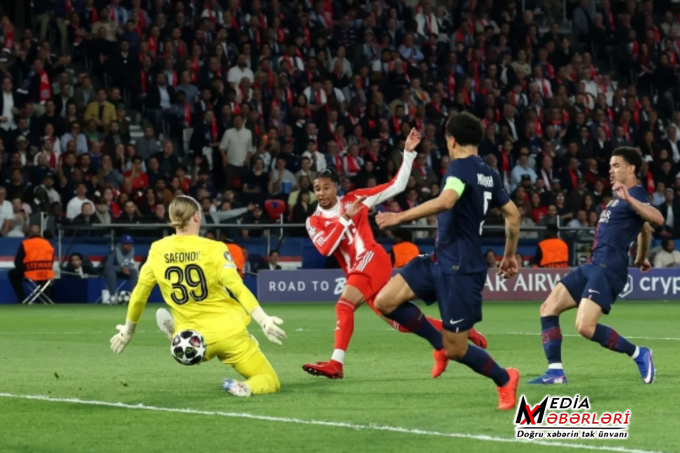 UEFA Çempionlar Liqası: PSJ - "Bavariya" matçında doqquz qol vuruldu - VİDEO