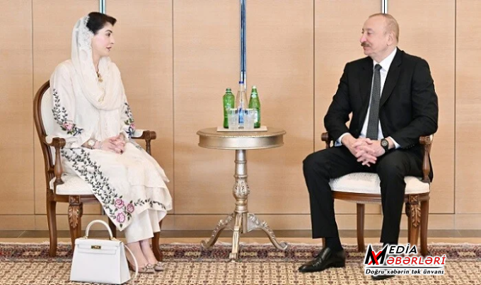 İlham Əliyev Pəncabın baş naziri ilə görüşdü