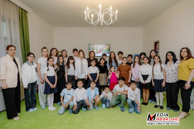Leyla Əliyeva və Alona Əliyeva Sosial Reabilitasiya Mərkəzini ziyarət ediblər