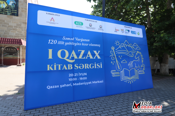 Xalq Şairi Səməd Vurğunun 120 illiyinə həsr olunmuş I Qazax Kitab Sərgisi keçirilib